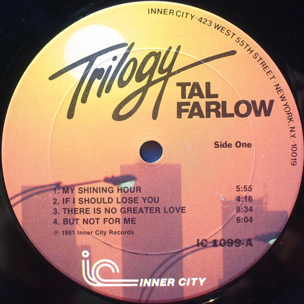 Tal Farlow : Trilogy (LP, Album, RE)