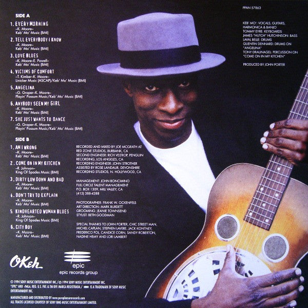 Keb' Mo' : Keb' Mo' (LP, Album, Ltd, RE, RM, 180)