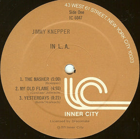 Jimmy Knepper Quintet : Jimmy Knepper In L.A. (LP, Album)