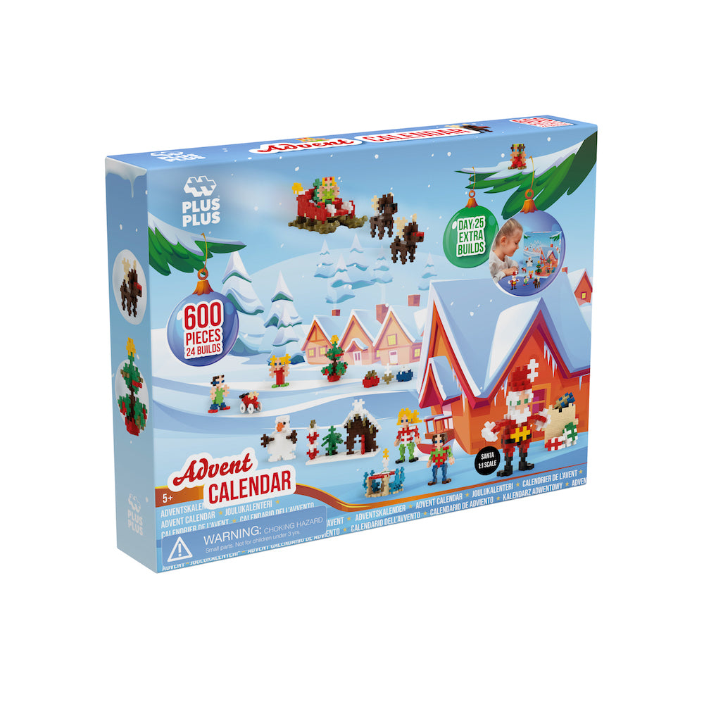 Advent Calendar, Santa And The Joyful family