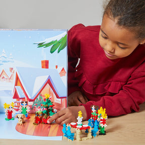 Advent Calendar, Santa And The Joyful family