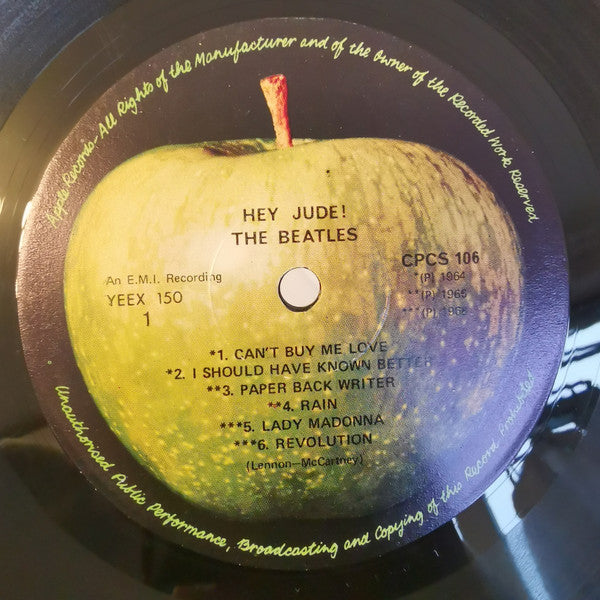 The Beatles : Hey Jude (LP, Comp)