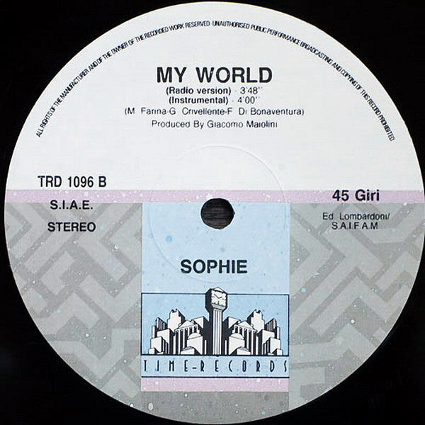 Sophie : My World (12")