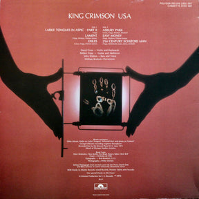 King Crimson : USA (LP, Album, RP)