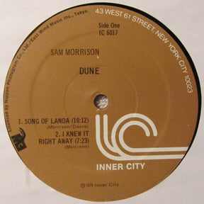 Sam Morrison : Dune (LP, Album)