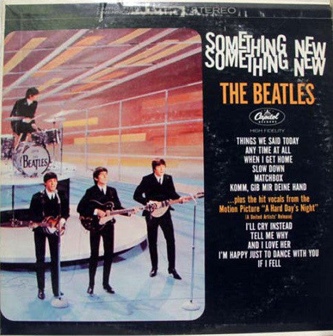 The Beatles : Something New (LP, Album, RE, RP, L. )