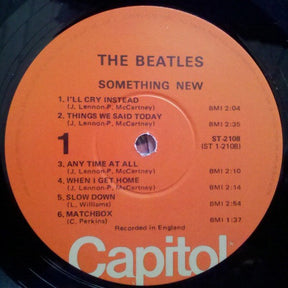 The Beatles : Something New (LP, Album, RE, RP, L. )