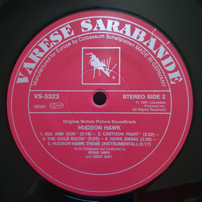 Michael Kamen And Robert Kraft : Hudson Hawk (Original Motion Picture Soundtrack) (LP, Album)