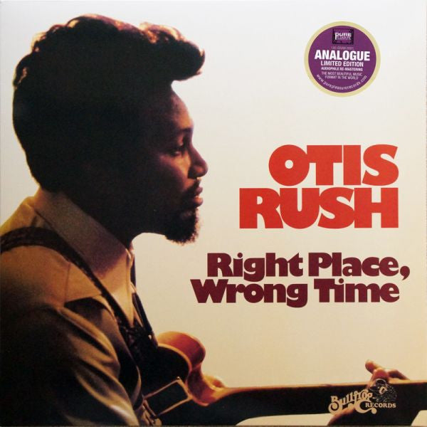 Otis Rush : Right Place, Wrong Time (LP, Album, RE, RM, 180)
