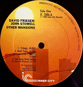 David Friesen, John Stowell : Other Mansions (LP, Album)