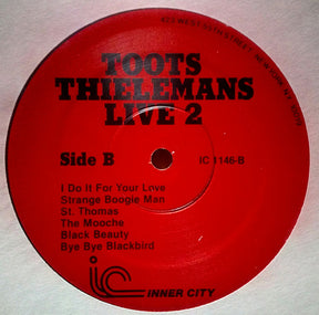 Toots Thielemans : Live 2 (LP, Album)