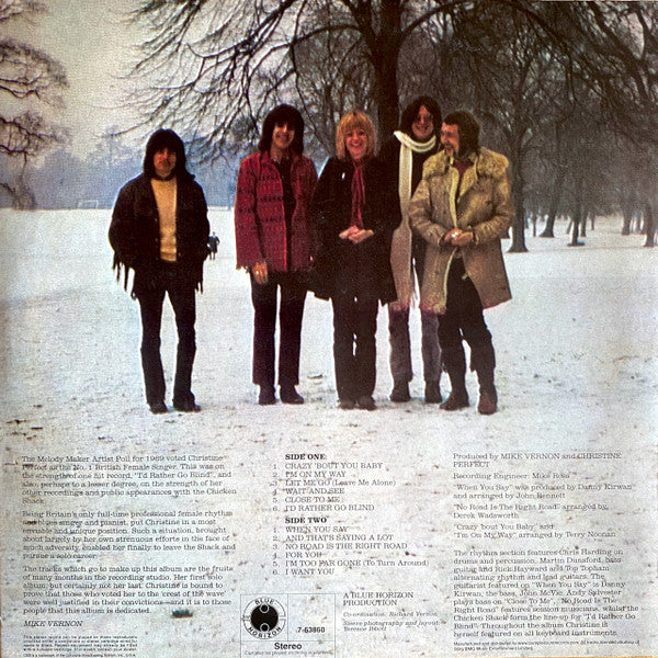 Christine Perfect : Christine Perfect (LP, Album, Ltd, RE, RM, 180)