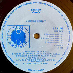 Christine Perfect : Christine Perfect (LP, Album, Ltd, RE, RM, 180)
