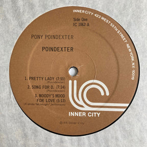 Pony Poindexter : Poindexter (LP, Album)