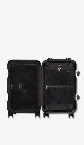 OUMOS 21" Cabin Trunk Luggage, Golden Bronze 45L