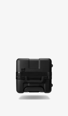 OUMOS 21" Cabin Trunk Luggage, Double Black 45L