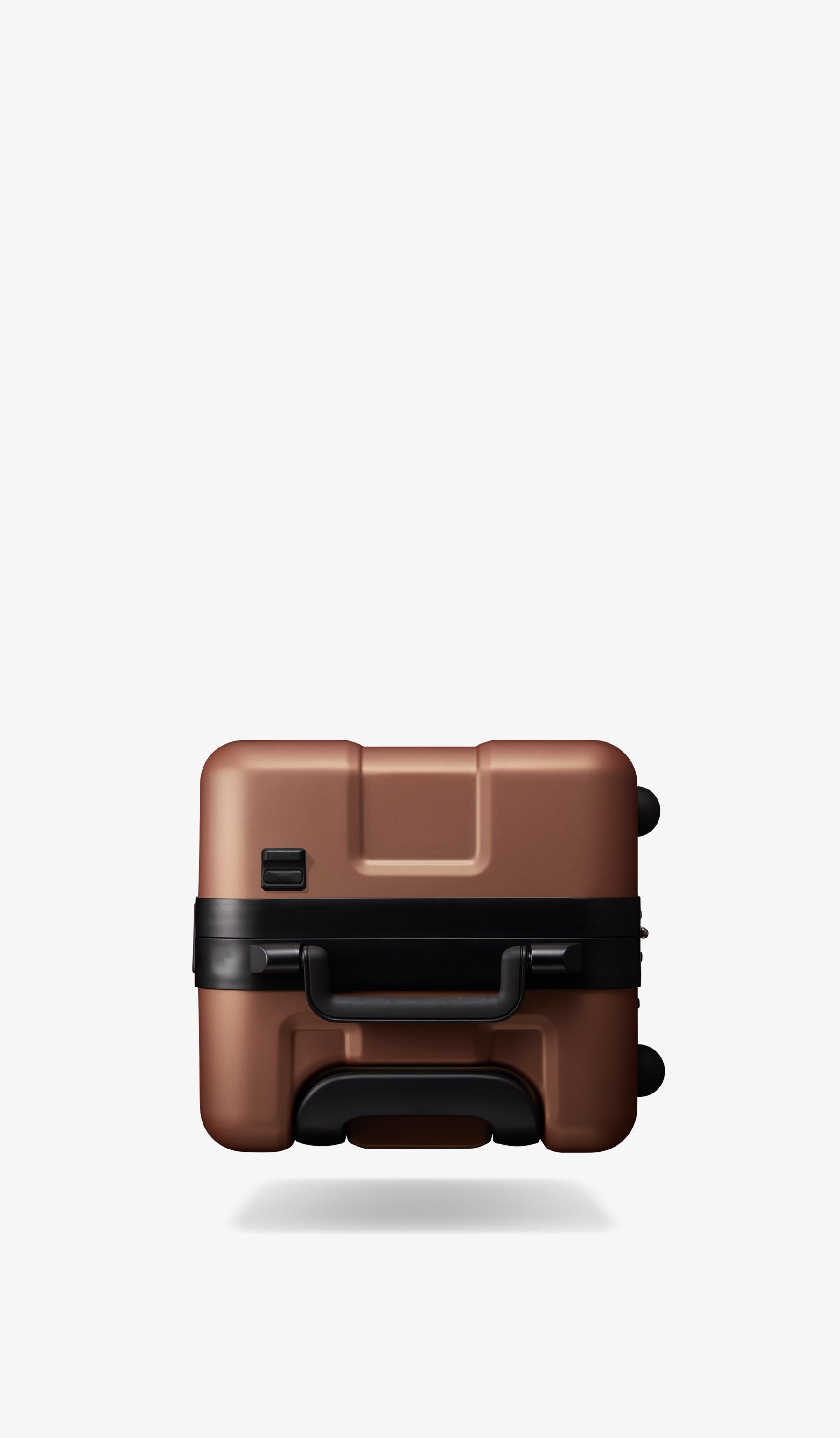 OUMOS 21" Cabin Trunk Luggage, Golden Bronze 45L