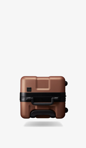 OUMOS 21" Cabin Trunk Luggage, Golden Bronze 45L