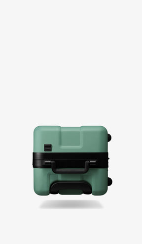 OUMOS 21" Cabin Trunk Luggage, Green Vintage 45L