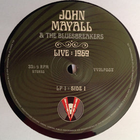 John Mayall & The Bluesbreakers : Live: 1969 (2xLP, Album)