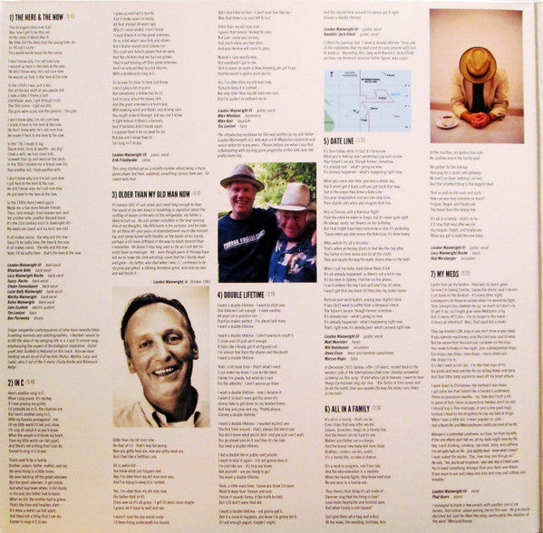 Loudon Wainwright III : Older Than My Old Man Now (LP, Gat)