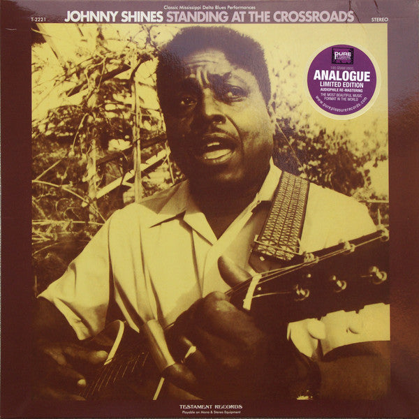 Johnny Shines : Standing At The Crossroads (LP, Album, RE, RM, 180)