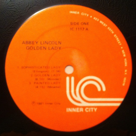 Abbey Lincoln ( Aminata Moseka ) Featuring Archie Shepp : Golden Lady (LP, Album)