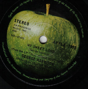 George Harrison : My Sweet Lord / Isn't It A Pity (7", Single)