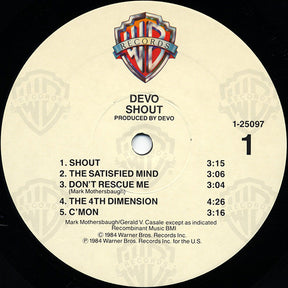 Devo : Shout (LP, Album, All)