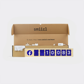 Real Time Facebook Counter | Smiirl - Wake Concept Store  