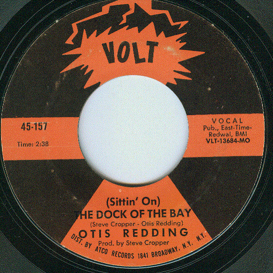 Otis Redding : (Sittin' On) The Dock Of The Bay (7", Single, Styrene, MO )