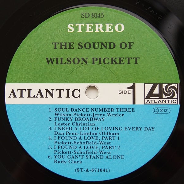 Wilson Pickett : The Sound Of Wilson Pickett (LP, Album, RE, RM, 180)