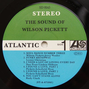 Wilson Pickett : The Sound Of Wilson Pickett (LP, Album, RE, RM, 180)