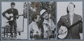Bob Dylan Vs Pete Seeger : The Singer And The Song (2xLP, Comp, Unofficial, Blu)