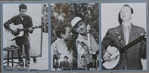 Bob Dylan Vs Pete Seeger : The Singer And The Song (2xLP, Comp, Unofficial, Blu)