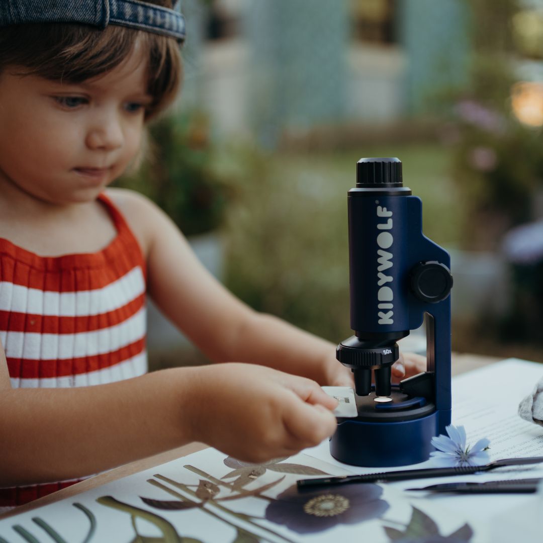 Kidymicroscope Portable Microscope X50 X150 X300