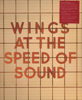 Wings (2) : Wings At The Speed Of Sound (CD, Album, RE, RM + CD, Comp + DVD-V, Comp, Mono, )