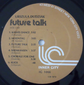 Urszula Dudziak : Future Talk (LP, Album)