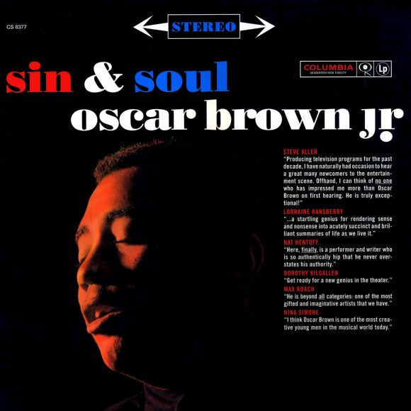Oscar Brown Jr. : Sin & Soul (LP, Album, RE, RM)