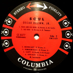 Oscar Brown Jr. : Sin & Soul (LP, Album, RE, RM)