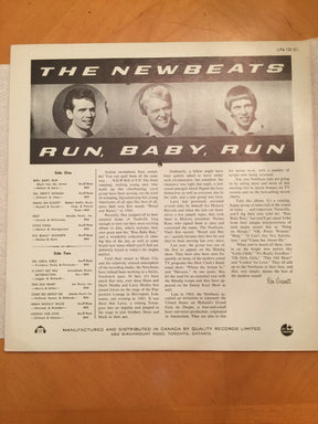 The Newbeats : Run Baby Run (LP, Album, Mono)