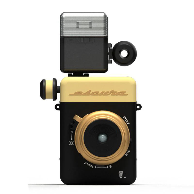 Escura Instant 60s Camera with External Flash