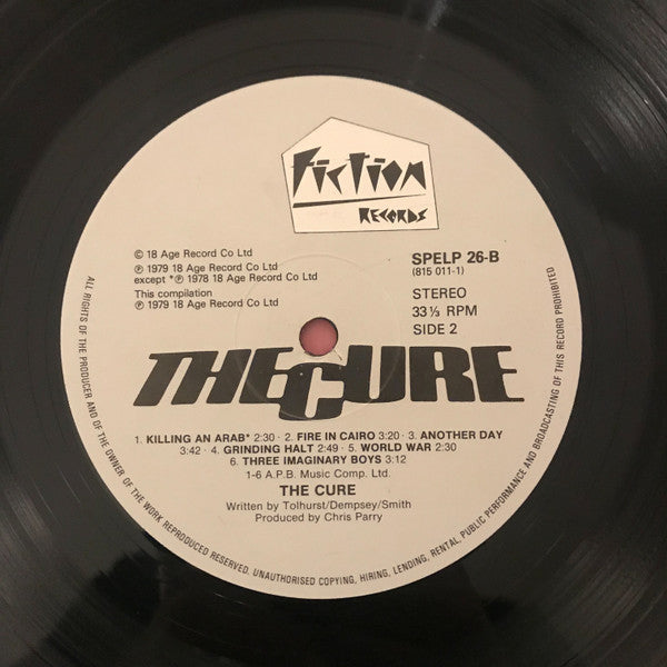 The Cure : Boys Don't Cry (LP, Album, RE)