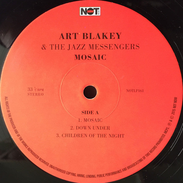 Art Blakey & The Jazz Messengers : Mosaic (LP, Album, RE, 180)
