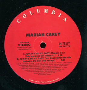 Mariah Carey : Always Be My Baby (12")