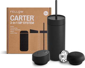 Carter 3-in-1 Sip System, Matte Black