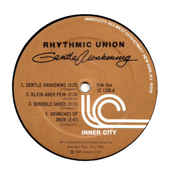 Rhythmic Union : Gentle Awakening (LP)