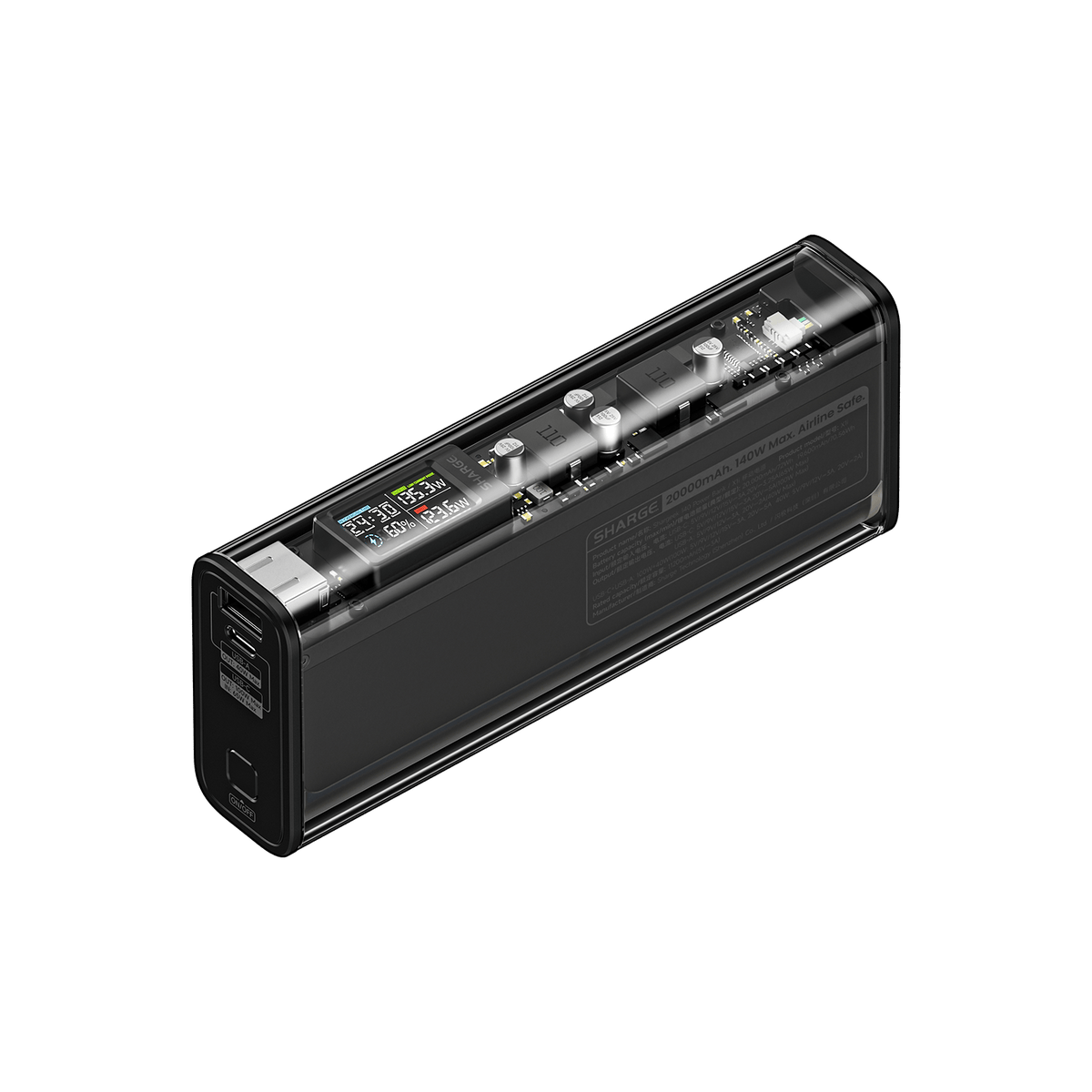 スマホアクセサリー SHARGE Shargeek 140 Power Bank 20000mAh 76189e3b5a5dd7d9ec82013d62a383