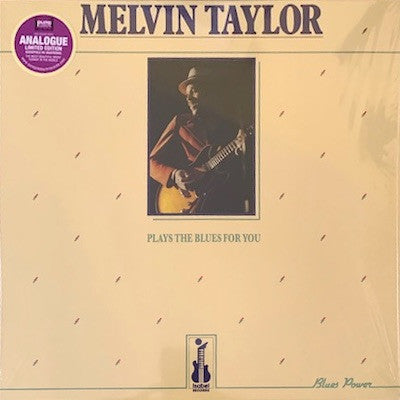 Melvin Taylor : Plays The Blues For You (LP, Album, RE, RM)