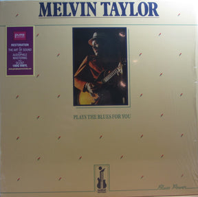 Melvin Taylor : Plays The Blues For You (LP, Album, RE, RM)